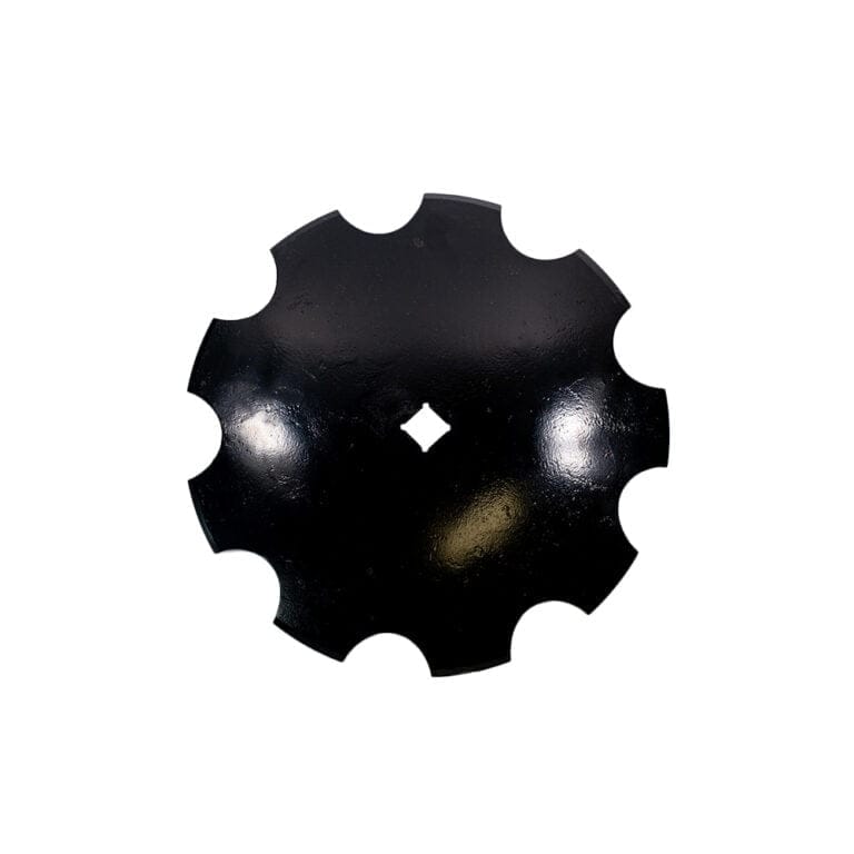 Toothed disc 460 mm x 3.5 mm, square 30x30, Z-9, carbon steel