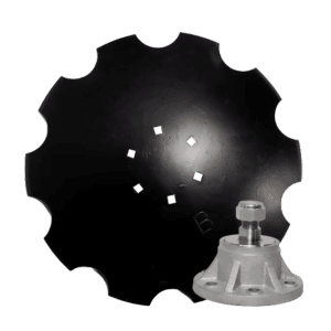 Disc dințat 510 mm x 3,5 mm, 6 găuri, Z-10, oțel carbon + Butuc fără întreținere ODL002
