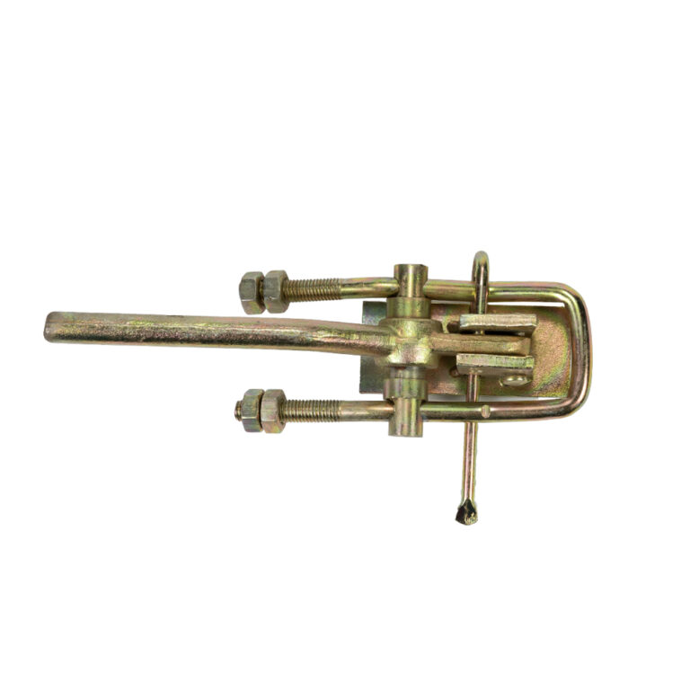 Spinacz zamek burty lewy przyczepy D-47