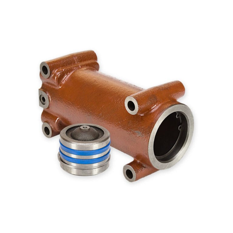 Cylinder podnośnika z tłokiem nowy typ wzmocniony C-330 (nitryl)