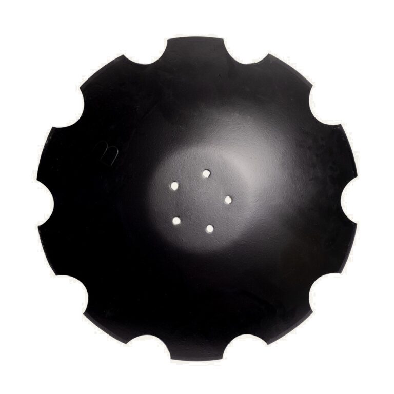 Talerz do talerzówki 560 mm x 4 mm, uzębiony, 5 otworów, Z-10, stal sprężynowa