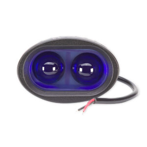 Lampa robocza 2 led, 20 W, 2000 LM, owalna 96x62x75 mm