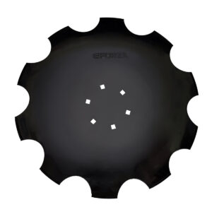 Talerz do talerzówki 560 mm x 4 mm, uzębiony, 6 otworów, Z-10, stal sprężynowa
