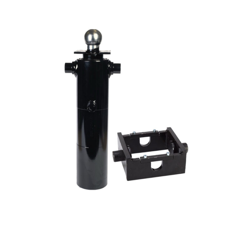 Siłownik WYWROTU Cylinder Teleskopowy ST2-520 4T + kołyska ze sworzniami